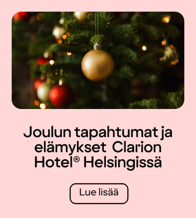 Joulu Clarion Hotel Helsingissä